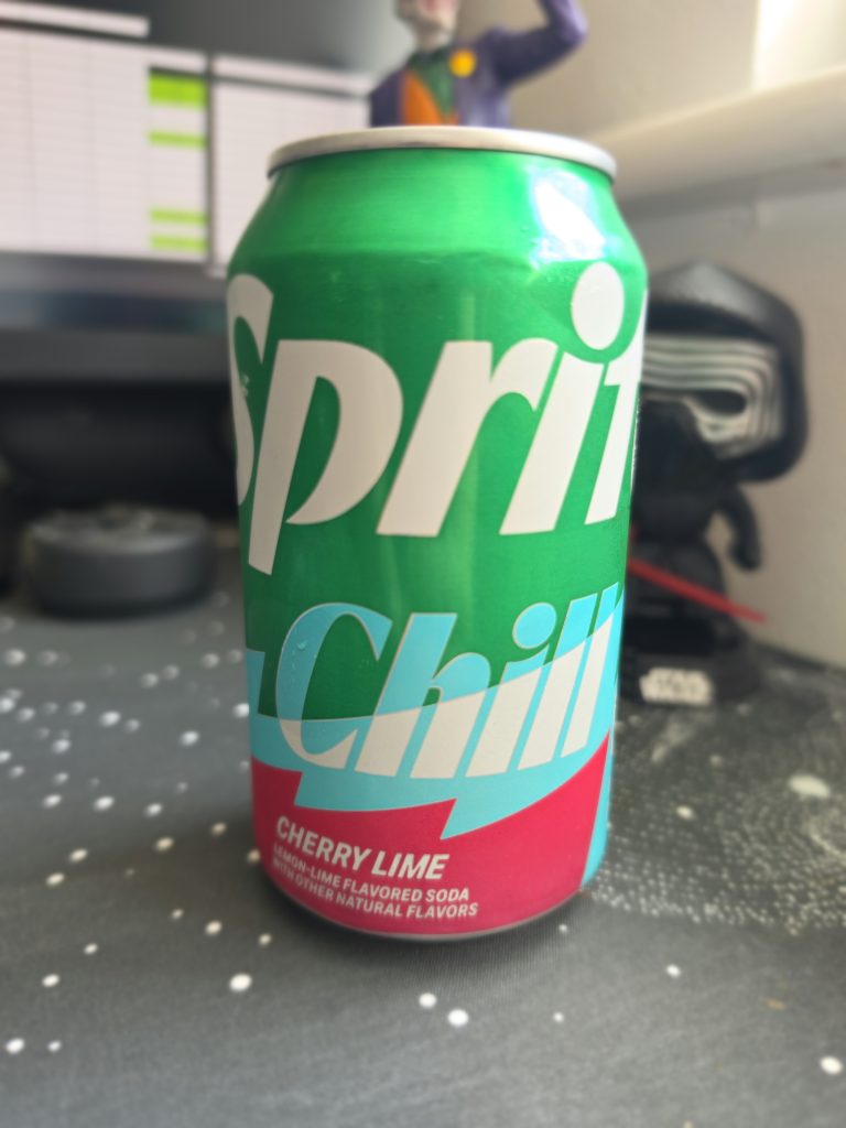 Sprite Chill Lime & Cherry can